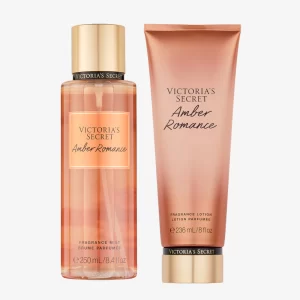 Kit Body Splah + Creme Hidratante Amber Romance Victoria's Secret 236ml+250ml