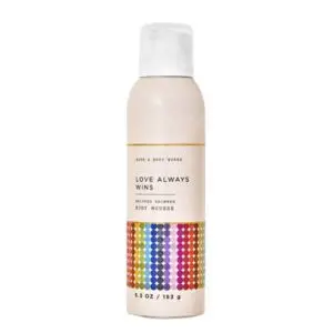BATH & BODY WORKS - BODY MOUSSE - LOVE ALWAYS WINS