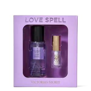 KIT VICTORIA'S SECRETS LOVE SPELL - BODY SPLASH 75ml + LIP GLOSS